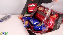 Change & Race Disney Cars 3 Toys Lightning Mcqueen Unboxing Fun With Ckn Toys