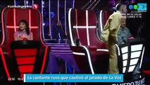 La cantante rusa que cautivó al jurado de La Voz