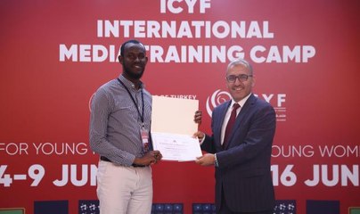 "Uluslararası Medya Eğitim Kampı" sona erdi