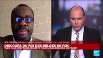 Le roi des Belges en RD Congo : 