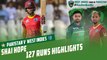 Shai Hope 127 Runs Highlights | Pakistan vs West Indies | 1st ODI 2022 | PCB | MO2T