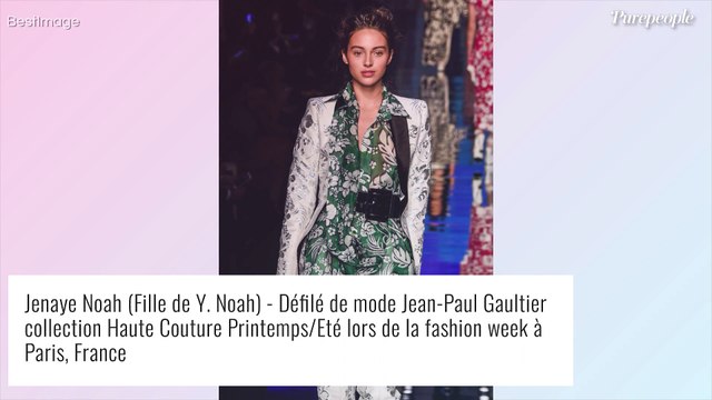 Yannick Noah : Sa fille Jenaye, diamant brut sublimissime au défilé Bvlgari