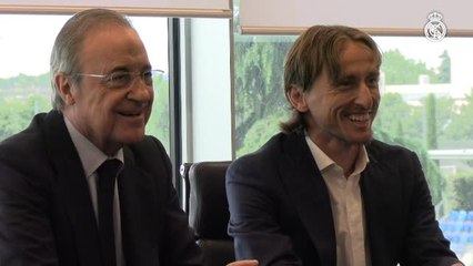 Luka Modric seguirá haciendo historia en el Real Madrid