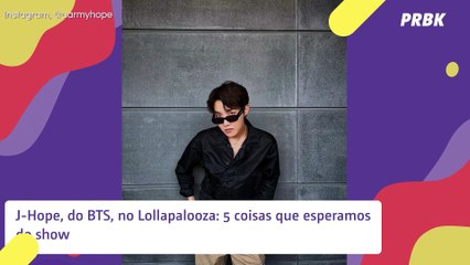 J-Hope, do BTS, é confirmado no Lollapalooza e estas são as 5 coisas que esperamos do show