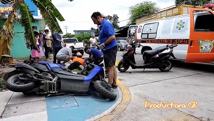 Atropellados por camioneta