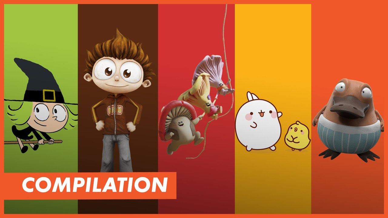 Compilation "Meilleurs amis" (Zouk, Molang, Mush-Mush,...) - CANAL+kids