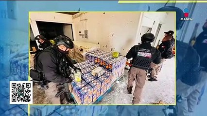 Golpe al narco: FGR asegura cerca de 100 kilos de diversos narcóticos