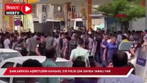 Şanlıurfa'da aşiretlerin kavgası; 2'si polis çok sayıda yaralı var