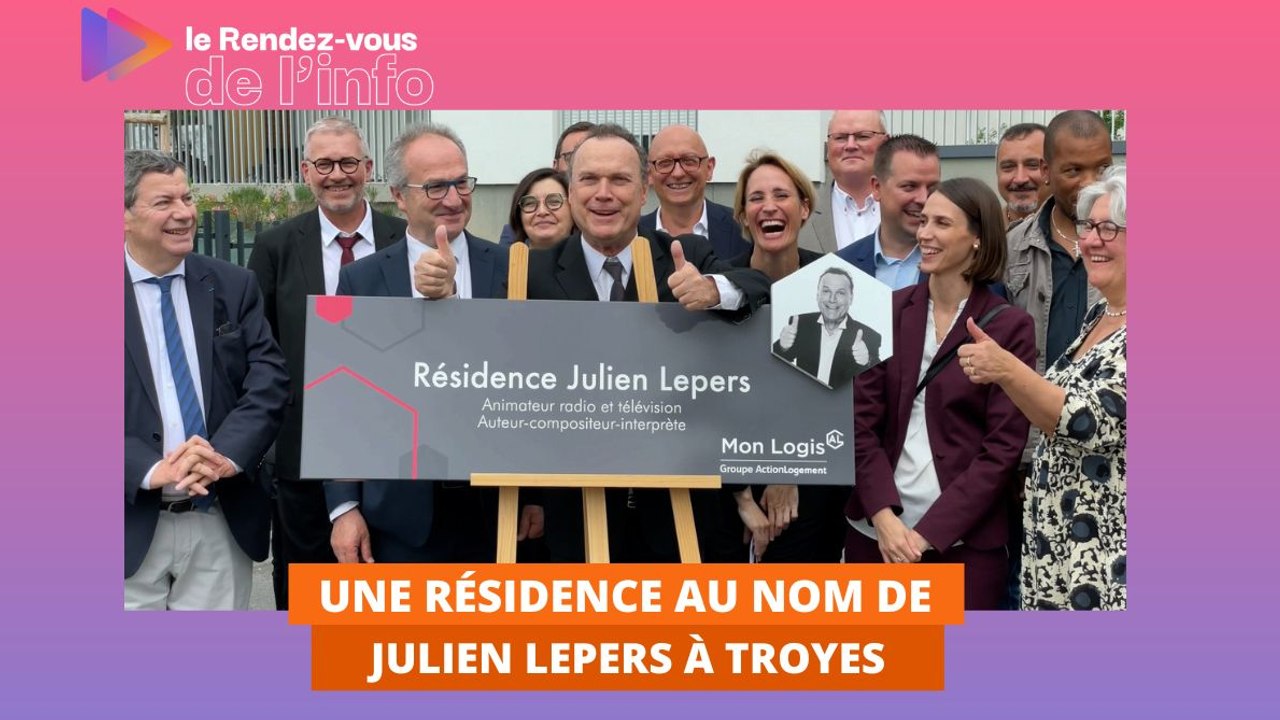 Une résidence au nom de Julien Lepers à Troyes