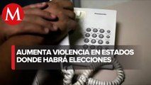 Crecieron extorsión 40% y 'narcomenudeo' 20% en estados con elecciones