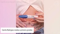 Vem bebê aí! Camila Rodrigues revela primeira gravidez: 'Dia mais feliz da minha vida'
