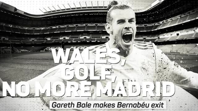 Wales, Golf, No More Madrid: Gareth Bale makes Bernabéu exit