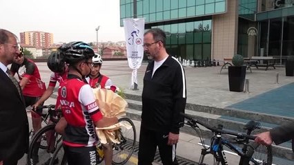 Kasapoğlu: "Bisiklet sporunun tabana yayılması adına çalışmalarımızı sürdüreceğiz"