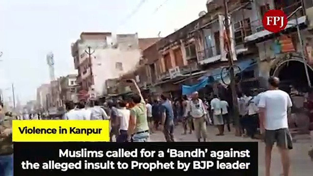 Violence in Kanpur: Clashes erupt over BJP lead...