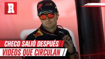 Checo Pérez pidió disculpas por los videos de Mónaco