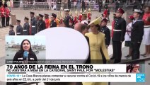 Informe desde Londres: la reina Isabel II no asistió al servicio religioso en su honor