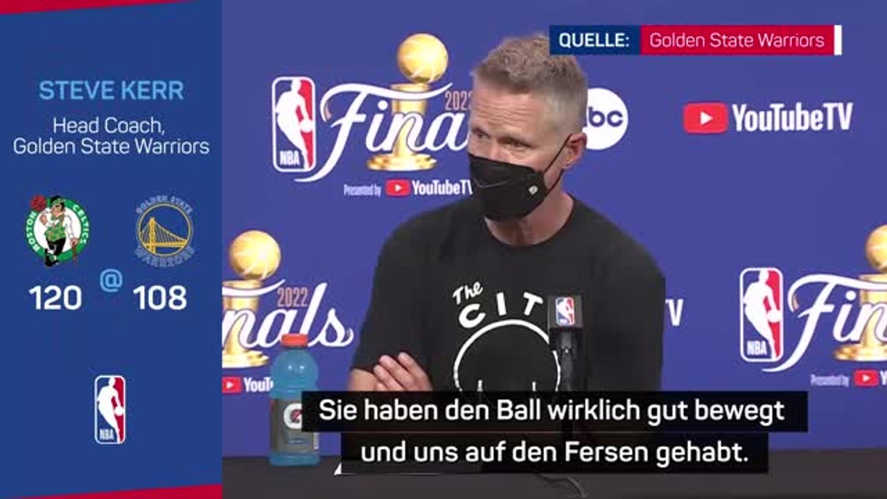 Kerr: 'Boston hat den Sieg verdient'