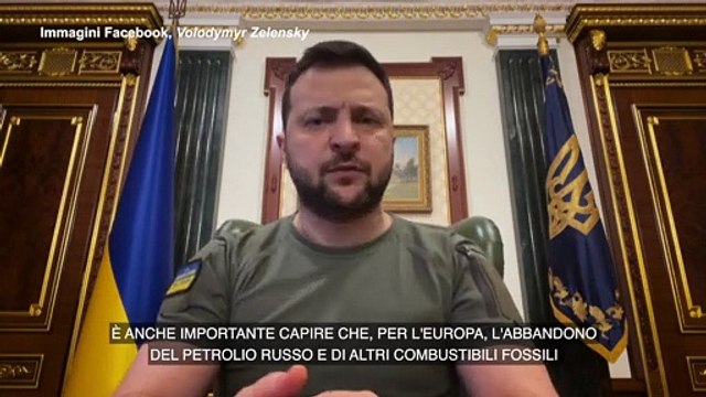 Ucraina, Zelensky: Bene sanzioni dell'Ue su embargo a petrolio russo”