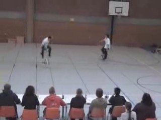 monocycle duo münich 2007 (David et Gilles)