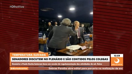 Video herunterladen: Senadores do PL e PT discutem no plenário e são contidos pelos colegas