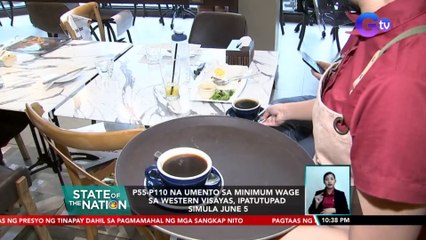 Min. wage sa NCR, magiging P570 na simula bukas | SONA