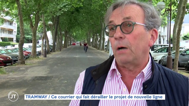 Le Journal - 03/06/2022 - TRAMWAY / Ce courrier qui fait dérailler le projet de nouvelle ligne
