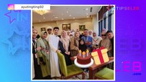 Ayu Ting Ting dan keluarga Rayakan Ulang Tahun Abdul Rozak