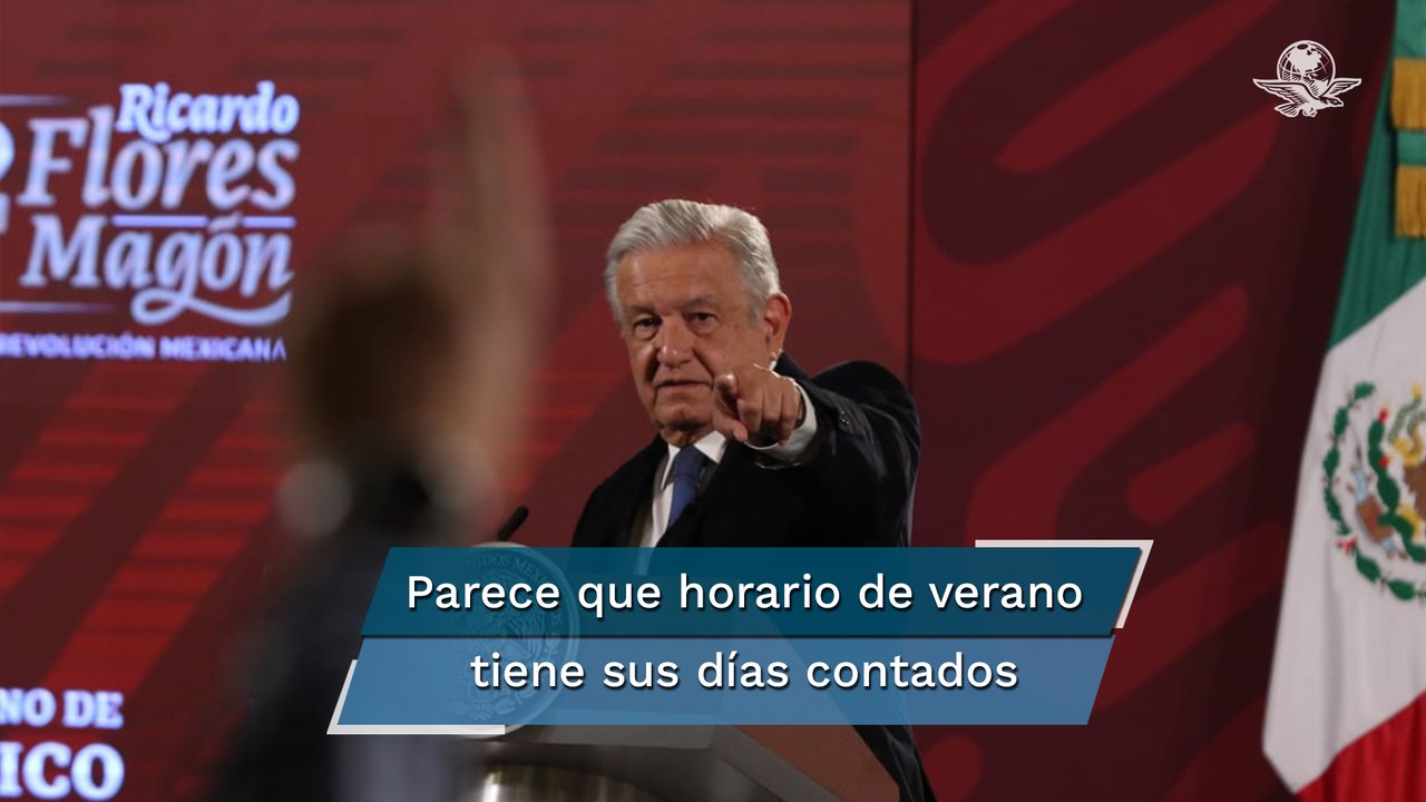 Habrá encuesta… y después decreto para terminar con horario de verano y regresar al "horario de Dio
