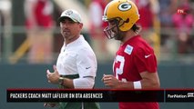 Packers Coach Matt LaFleur on OTA Absences