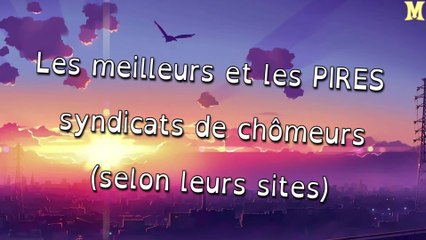 Critique du monde de l'emploi - 04 Les meilleurs et les PIRES syndicats de chômeurs (selon leurs sites)