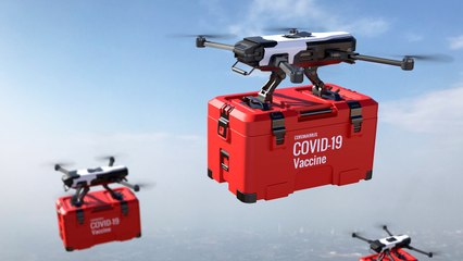 Drones Are Delivering Vaccines, Medical Supplies to Remote Areas in India