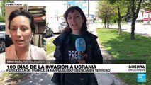 Nuestra enviada especial Irene Savio cuenta cómo ha sido cubrir la guerra en Ucrania