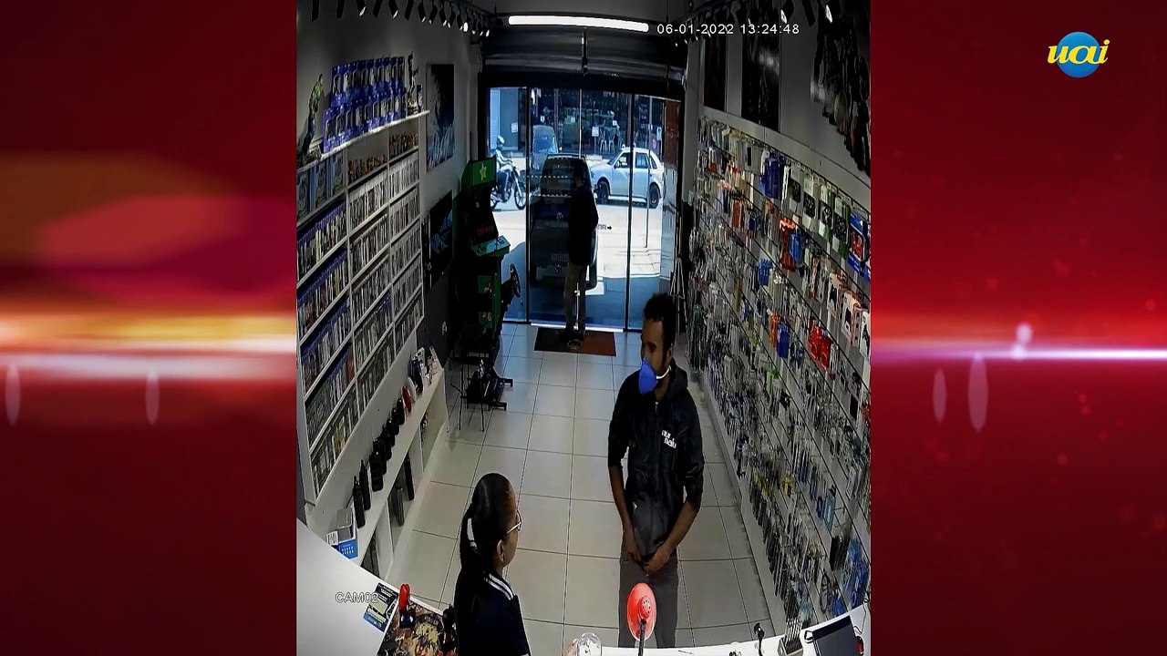 Homens assaltam loja de eletrônicos em Igarapé