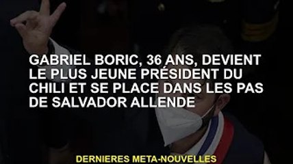 Gabriel Borric, 36 ans, devient le plus jeune président du Chili, suivant les traces de Salvador All