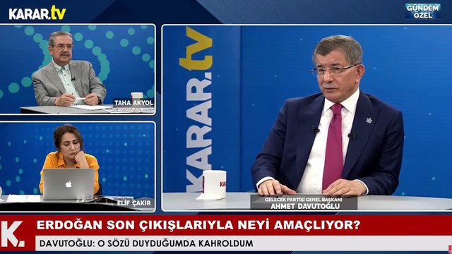 Davutoğlu: Cumhurbaşkanı'na söyleyin, Allah aşkına yapmayın dedim