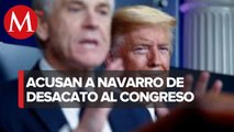 Imputan a ex asesor de Donald Trump por desacato al Congreso de EU