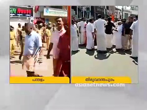 തലശ്ശേരിയിൽ ഹർത്താലിനിടെ ബോംബേറ്