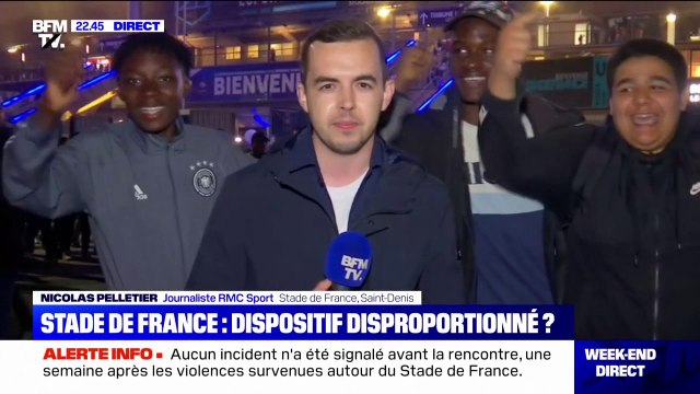 France-Danemark: au Stade du France, une ambiance plus sereine que lors de la finale de la Ligue des Champions