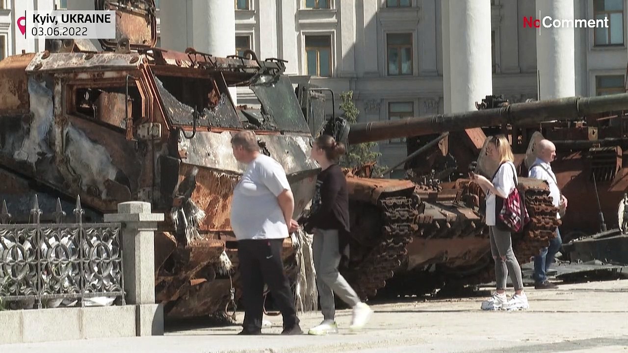 بدون تعليق: العاصمة كييف بعد مرور 100 يوم على الغزو الروسي لأوكرانيا
