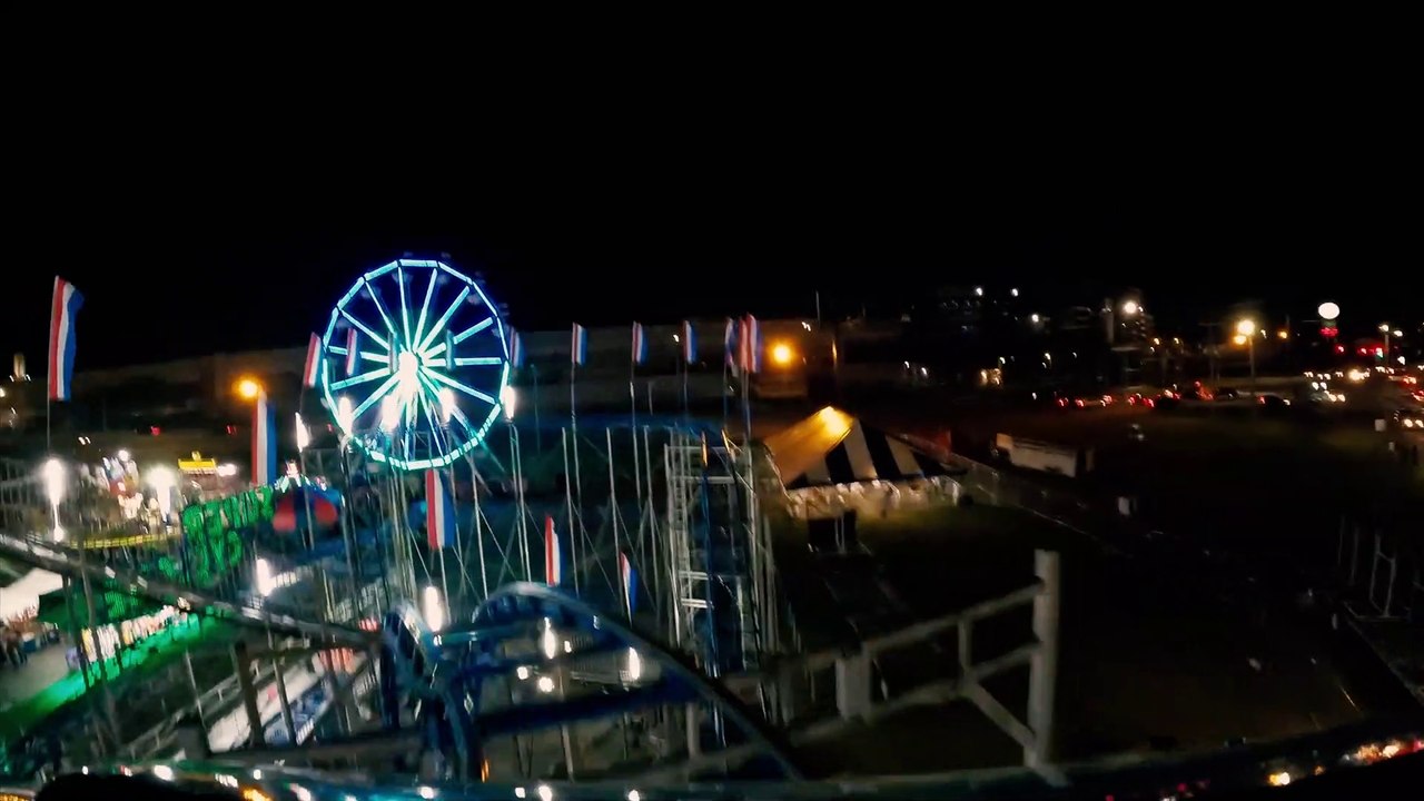 Super Cyclone Roller Coaster (Dreamland Amusement Park) - 4k Roller Coaster POV Video