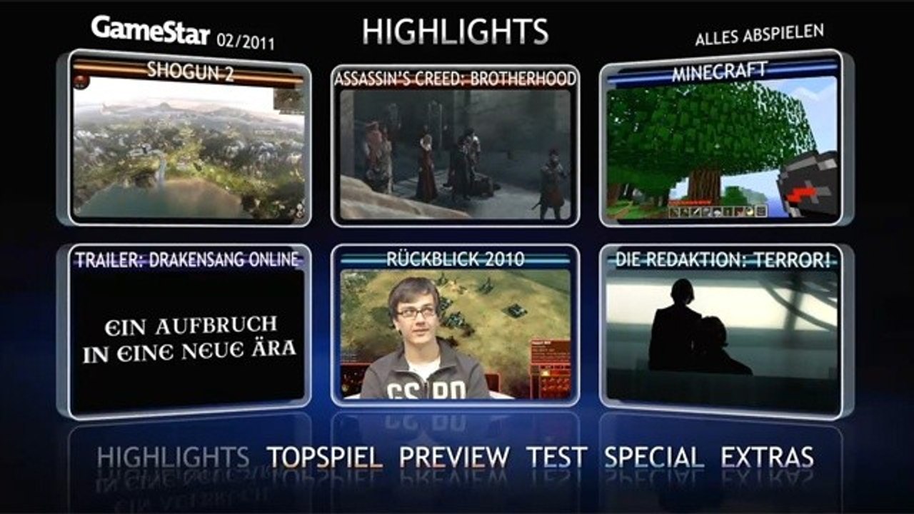 Video-Highlights 02/2011 - Die Highlights der GameStar-DVD