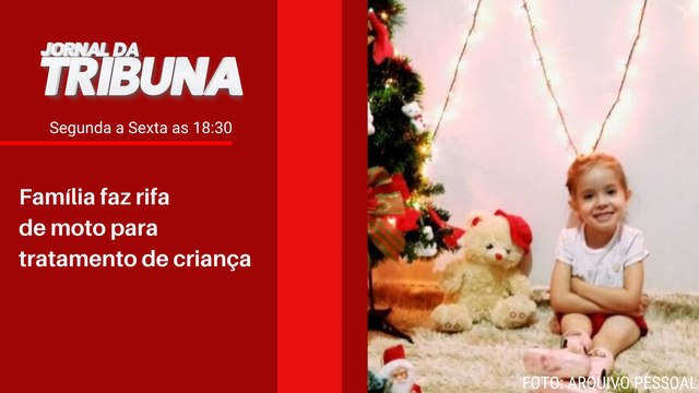 Família faz rifa de moto para tratamento de criança