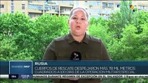 Rescatistas rusos despejan 78 mil metros cuadrados a 100 días de la operación militar especial