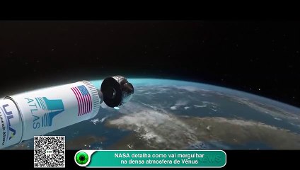 NASA detalha como vai mergulhar na densa atmosfera de Vênus