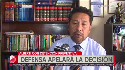 Defensa de Alberti apelará a la detención preventiva