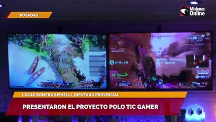 Presentaron el proyecto Polo TIC Gamer