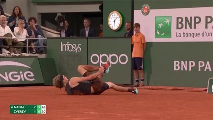 Download Video: 'Not the way' Nadal wanted to reach the Roland Garros final