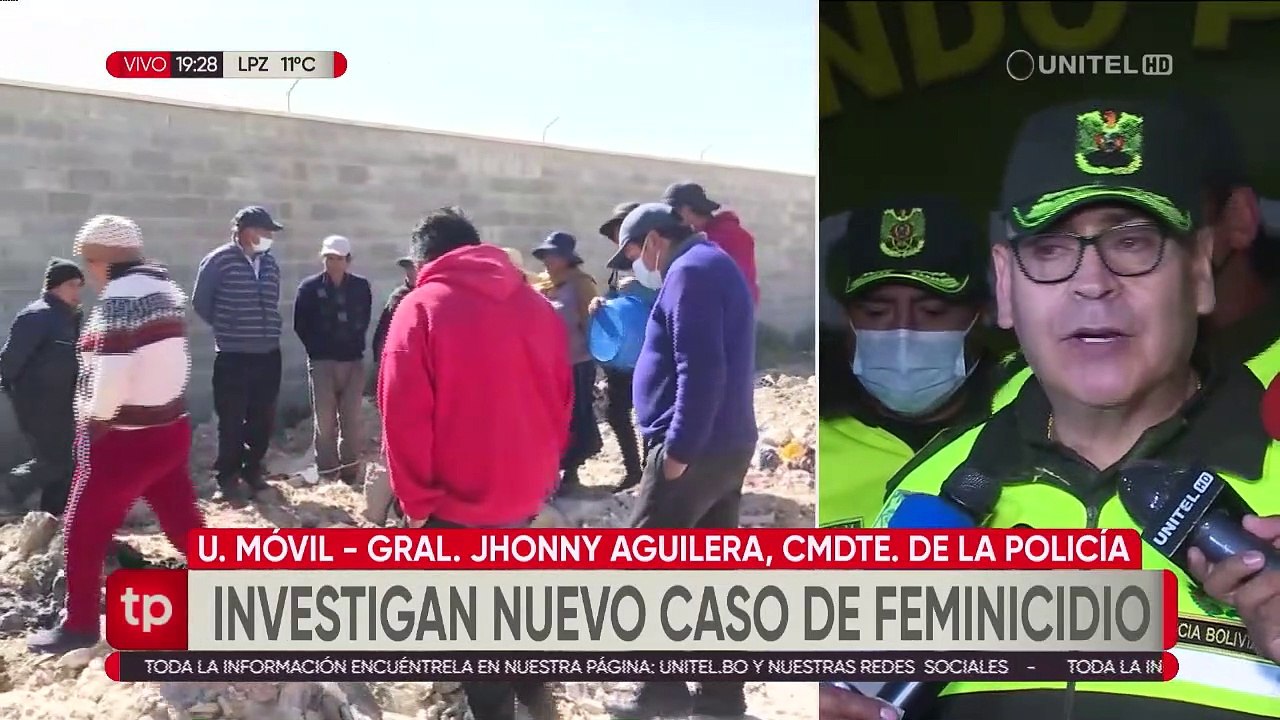 Policía: Mujer hallada calcinada en El Alto murió estrangulada
