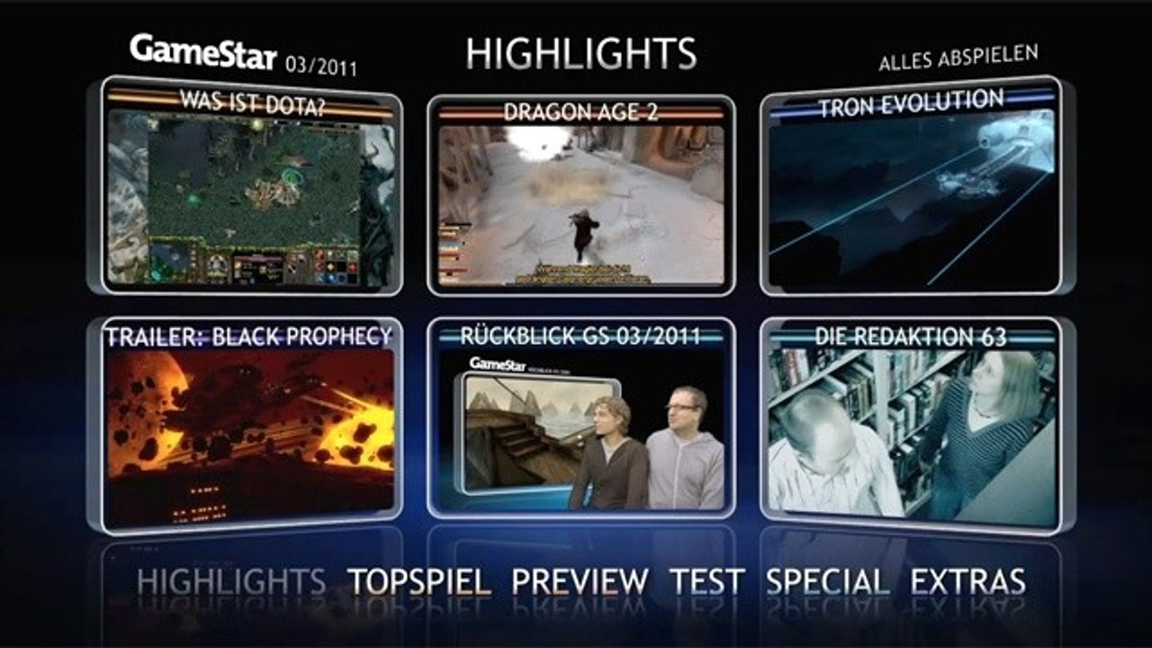 Video-Highlights 03/2011 - Die Highlights der GameStar-DVD