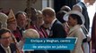 Enrique y Meghan centran las miradas en la misa del jubileo sin la reina Isabel II